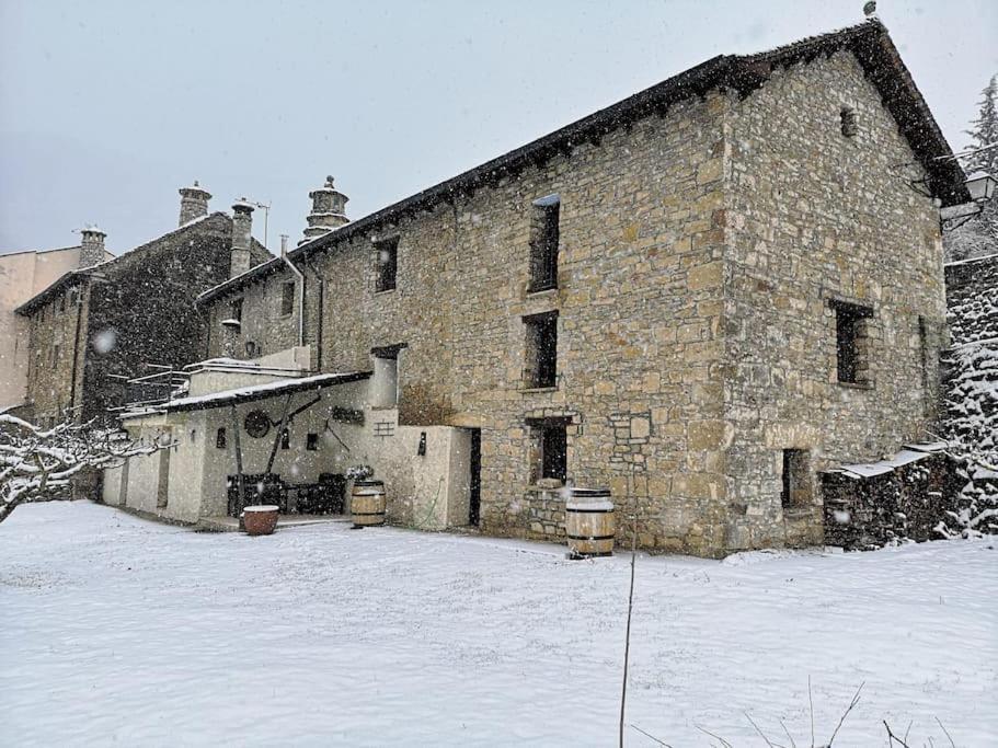 Casa Rural Barangua En El Pirineo Aragones Santa Cruz De La Seros Exterior photo