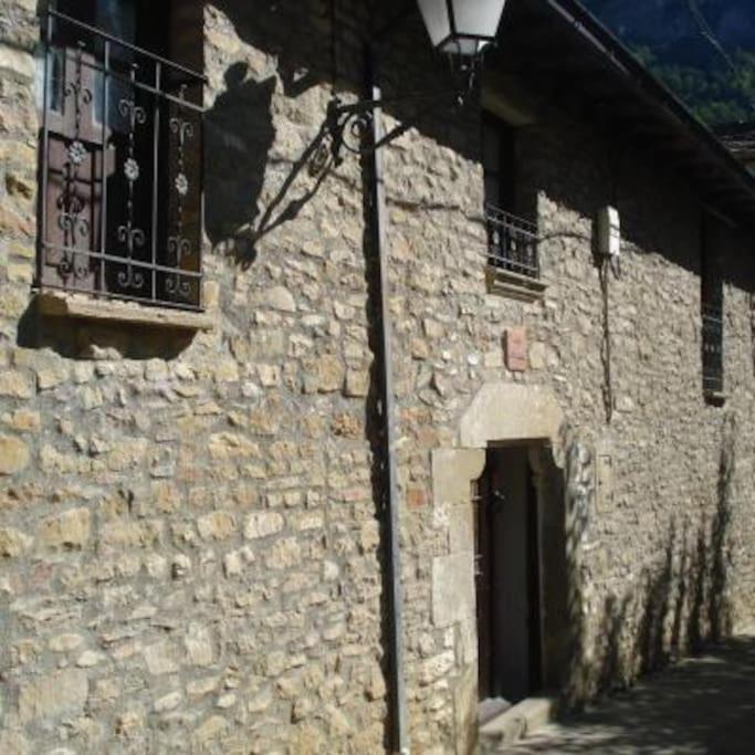 Casa Rural Barangua En El Pirineo Aragones Santa Cruz De La Seros Exterior photo
